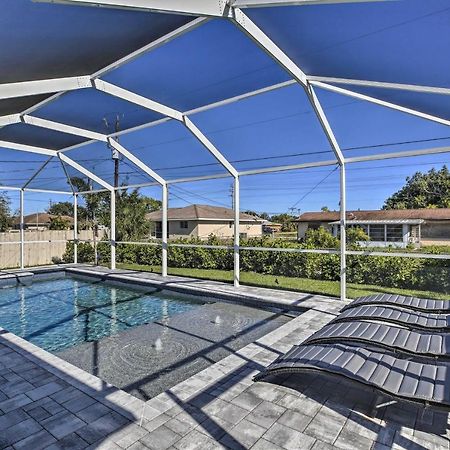 Modern Home With Heated Pool, 3 Mi To Beach Cape Coral Exteriör bild