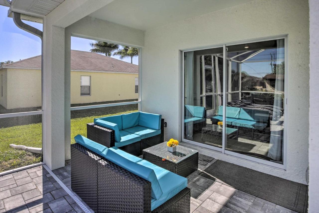 Modern Home With Heated Pool, 3 Mi To Beach Cape Coral Exteriör bild